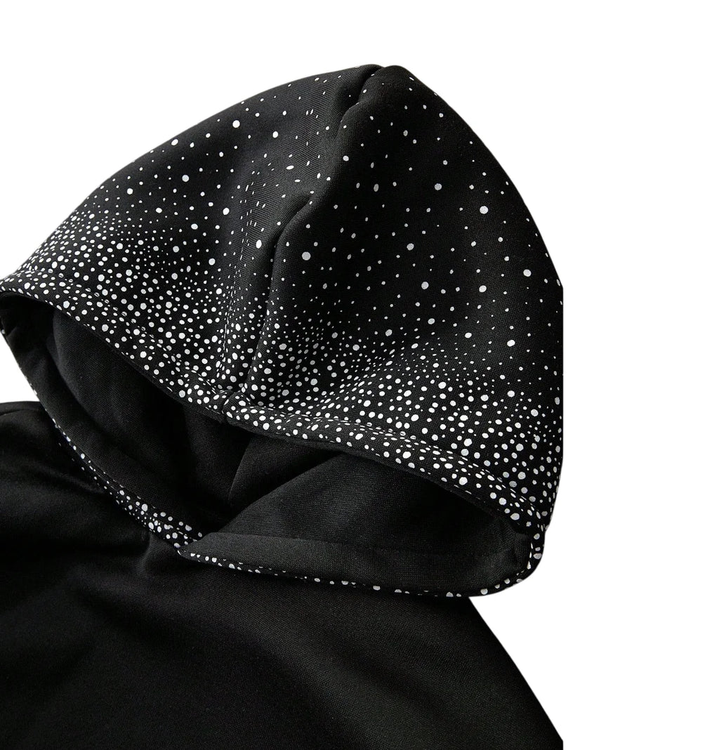 Y2K Rhinestone Fleece Hoodie