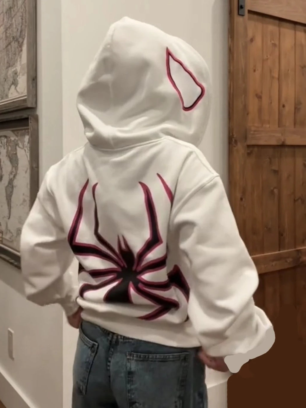 Women's Baby Pink Knitted Cotton Casual Streetwear Hoodie 380g Anti-shrink Custom Logo Low MOQ Competitive Price RTS Ready