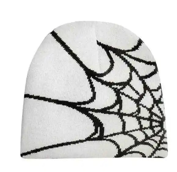 Custom Logo Unisex Wool Blend Knitted Beanie Hat with Skull Design Street Style High Quality for Travel