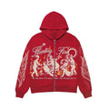 Trendy Winter Vintage Oversized Streetwear Zip Hoodie Custom Screen Printed Embroidered | 100% Cotton Fleece | Drop Shoulder |