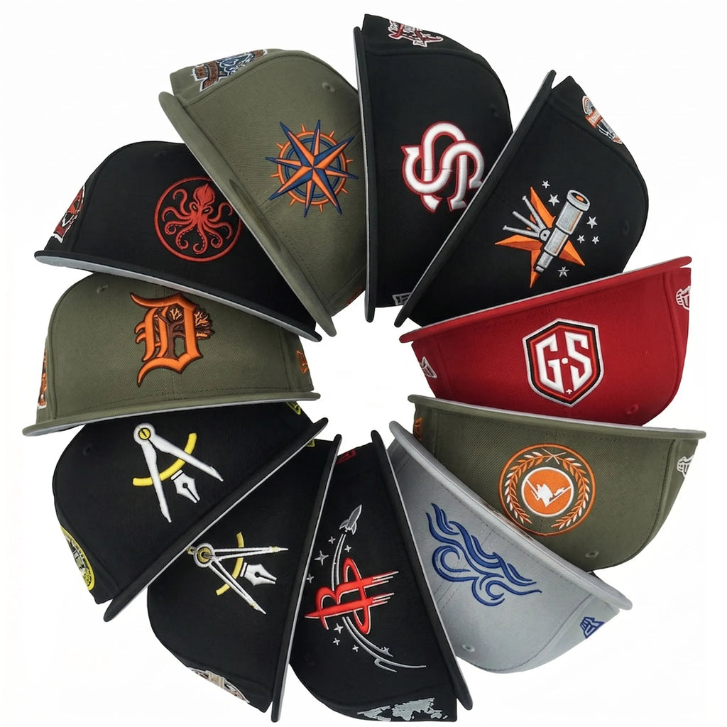 Custom New Fitted NE Gorras De Hombre Hat 6 Curved Hat New Original  Embroidery Caps Hats Baseball Cap