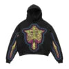 Custom Logo Pullover No String 3D Skull Printing Acid Wash Hoodie Oversized Hoodies for Men