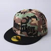 Cross-Border Best-Selling European American Compton Baseball Cap Personalized 100% Polyester 6-Panel Adjustable Flat-Brimmed