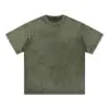 RoughPlay Casual Wash Cotton Vintage T-shirt Pattern Diamond Heavyweight Custom Graphic Short Sleeve Running Vest for Men