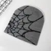 1pc Soft Spider Web Y2K Beanie