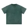 RoughPlay Casual Wash Cotton Vintage T-shirt Pattern Diamond Heavyweight Custom Graphic Short Sleeve Running Vest for Men