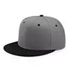 OEM ODM Manufacture Low MOQ Embroidery 6 Panel Flat Brim Blank Snapback Hat Custom Baseball New Men Fitted Cap