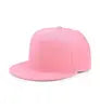 OEM ODM Manufacture Low MOQ Embroidery 6 Panel Flat Brim Blank Snapback Hat Custom Baseball New Men Fitted Cap