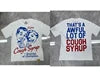 THAT'S a AWFUL LOT of COUGH SYRUP T-shirts Men Heavyweight Street Wear Custom Graphic Print Oversized