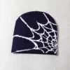 1pc Soft Spider Web Y2K Beanie