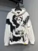 High Quality 100% Cotton Men's Vintage Oversized Casual Autumn Heavyweight Fleece Crocheted Lined Streetwear Hoodie Digital