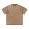 RoughPlay Casual Wash Cotton Vintage T-shirt Pattern Diamond Heavyweight Custom Graphic Short Sleeve Running Vest for Men
