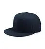 OEM ODM Manufacture Low MOQ Embroidery 6 Panel Flat Brim Blank Snapback Hat Custom Baseball New Men Fitted Cap