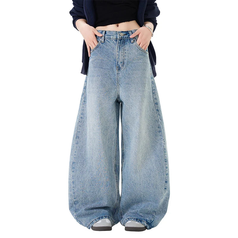Men High Quality Retro New Cutlass Arc Jeans Straight-leg Men Jeans Custom Stone Wash  Fashion Designer Blue Jeans for Men