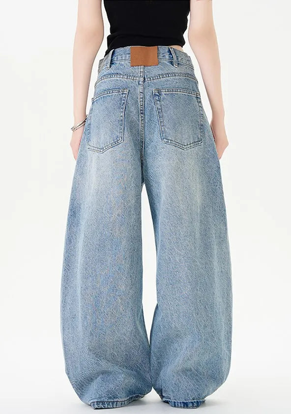 Men High Quality Retro New Cutlass Arc Jeans Straight-leg Men Jeans Custom Stone Wash  Fashion Designer Blue Jeans for Men
