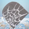 Y2KSpider Web Pattern Knitted Beanie Y2K Style, Multicolor Acrylic Warm Unisex Hip Hop Winter Skull Hat Customizable
