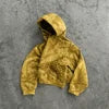 Wholesale Custom Vintage Washed Men Hoodie 100% Cotton Camo Print Graphic 500 Gsm Thick Oversized Acid Wash Zip up Men's Hoodies