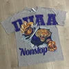 2026 New Arrival Rhinestone Woven Oversized T-shirts