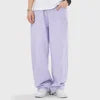 High Quality Straight Stretchy Pockets Wide Leg Trousers Mid Waist Loose Men Long Canvas Lightweight Casual Breathable Jeans