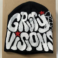 GRVTY Ice Cap Knitted Beanie Jacquard-patterned Polyester Men Women Trendy European American-inspired Hip-hop