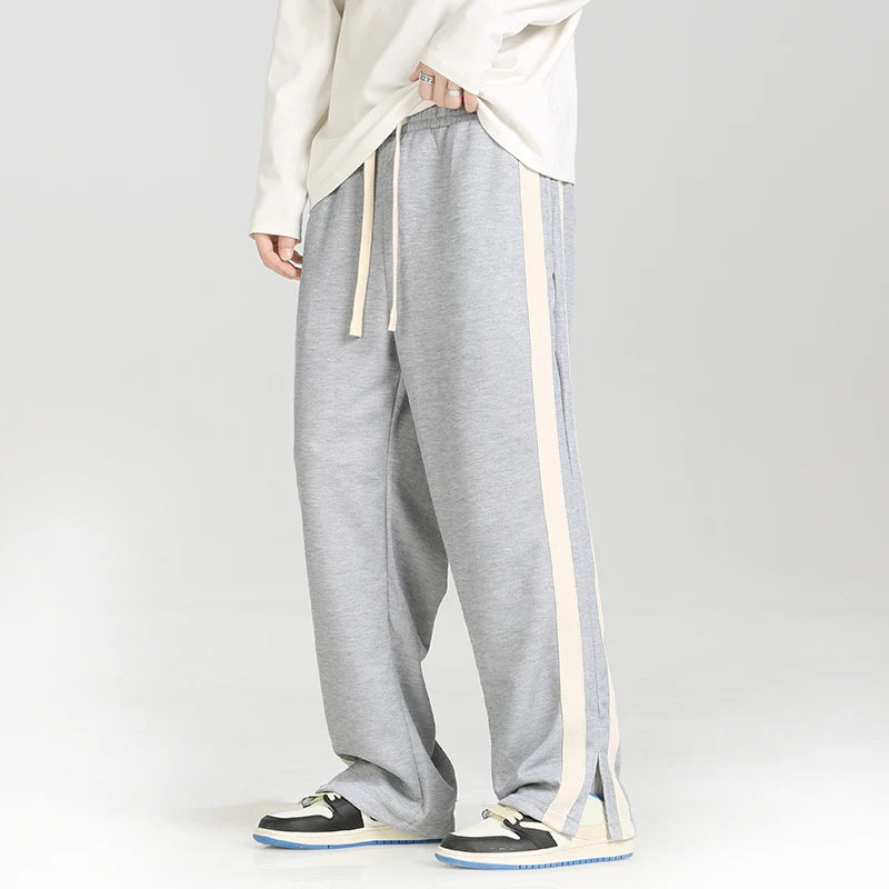 ANSZKTN Men's Casual Trend Spring and Autumn New Sports Overalls Sweatpants