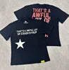 THAT'S a AWFUL LOT of COUGH SYRUP T-shirts Men Heavyweight Street Wear Custom Graphic Print Oversized