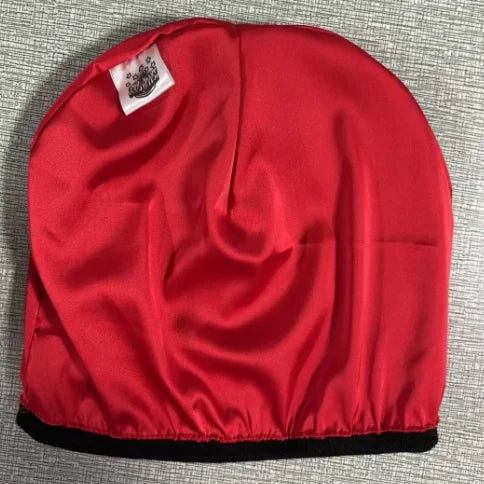 Wholesale Hight Quality Mohair Satin Lined Beanies With Custom Jacquard Logo and Satin Lined Inside