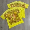 2026 New Arrival Rhinestone Woven Oversized T-shirts