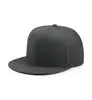 OEM ODM Manufacture Low MOQ Embroidery 6 Panel Flat Brim Blank Snapback Hat Custom Baseball New Men Fitted Cap
