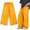 New High Quality Men's Baggy Hip Hop Wide Leg Distressed Loose Fit Mid Waist Embroidery Eco-Friendly Plus Size Jeans