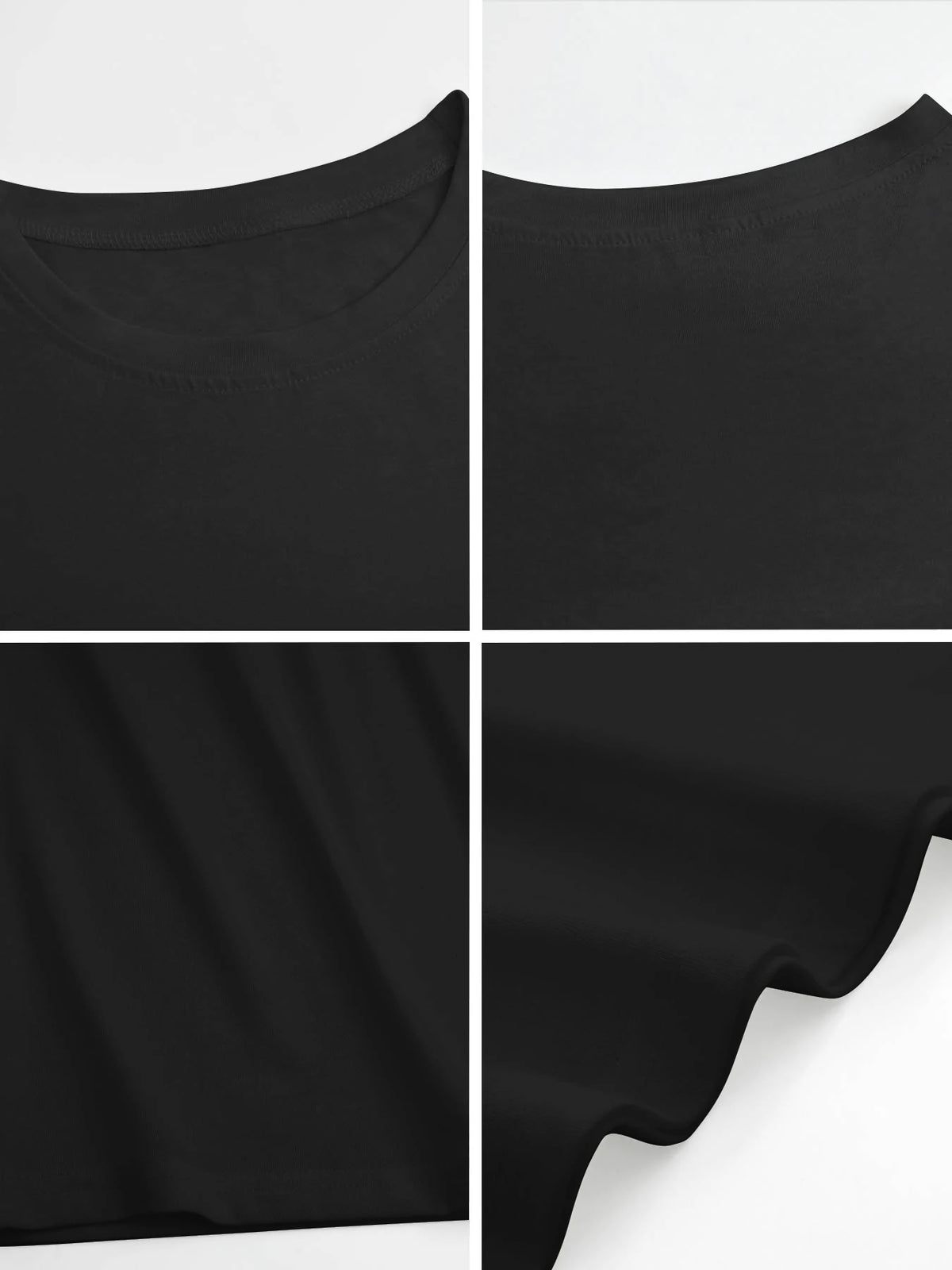 USA Stock Wholesale Cotton T-shirt 180 Grams O-Neck Long Sleeve Casual Knitted Double-Sided Printed Multicolor OEM for Unisex