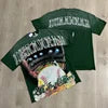 2026 New Arrival Rhinestone Woven Oversized T-shirts