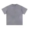 RoughPlay Casual Wash Cotton Vintage T-shirt Pattern Diamond Heavyweight Custom Graphic Short Sleeve Running Vest for Men