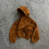 Wholesale Custom Vintage Washed Men Hoodie 100% Cotton Camo Print Graphic 500 Gsm Thick Oversized Acid Wash Zip up Men's Hoodies