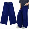 New High Quality Men's Baggy Hip Hop Wide Leg Distressed Loose Fit Mid Waist Embroidery Eco-Friendly Plus Size Jeans