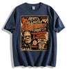 Men's Summer T-shirt 180g Cotton Printed Short Sleeve Casual Graphic Tee