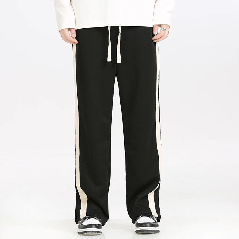 ANSZKTN Men's Casual Trend Spring and Autumn New Sports Overalls Sweatpants