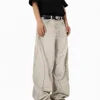 Fashionable Men's Straight Baggy Jeans 100% Cotton Lightweight Mid Waist Comfortable Casual Breathable Quick Dry Eco-Friendly