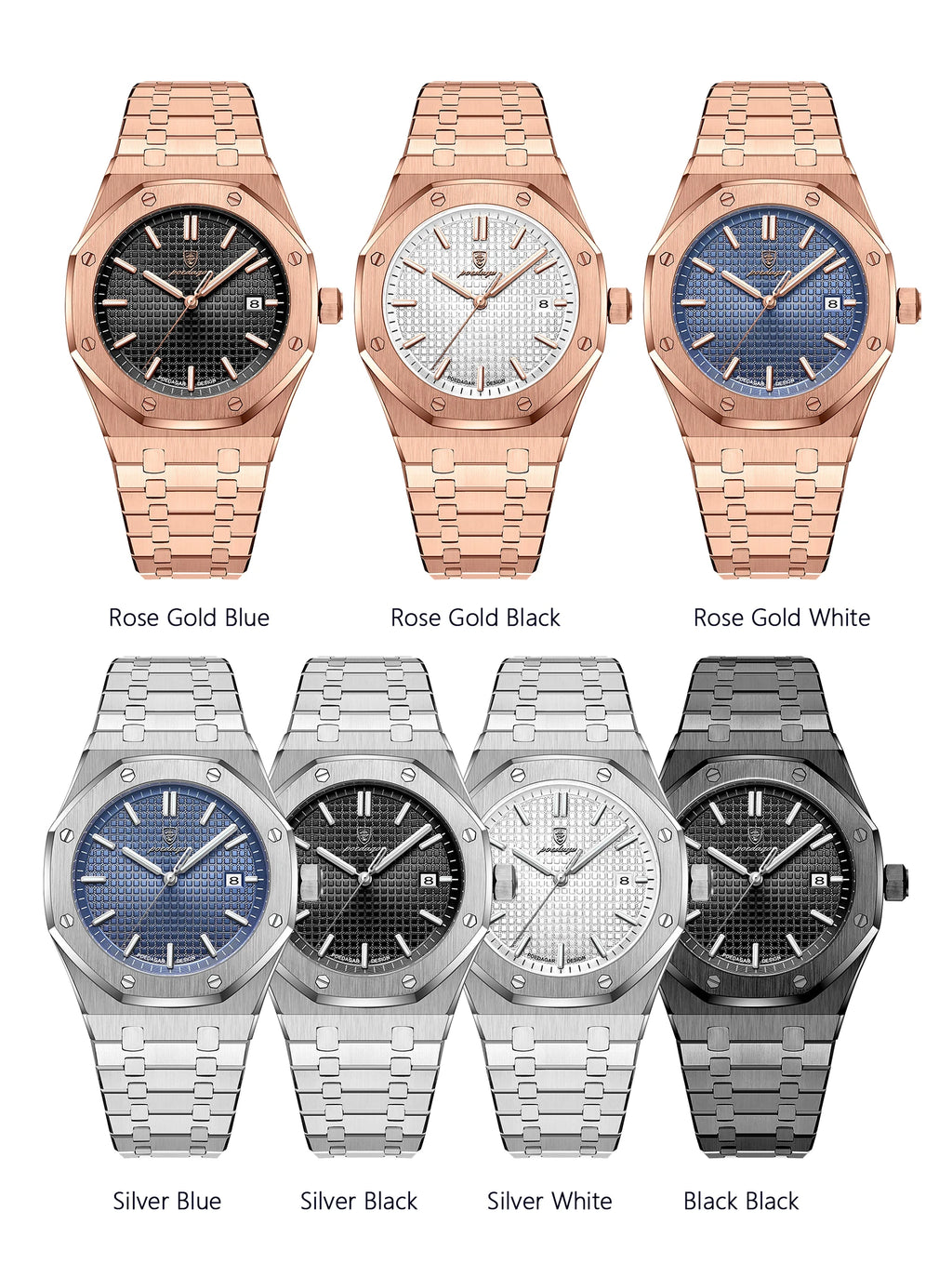 POEDAGAR Luxury Quartz watch