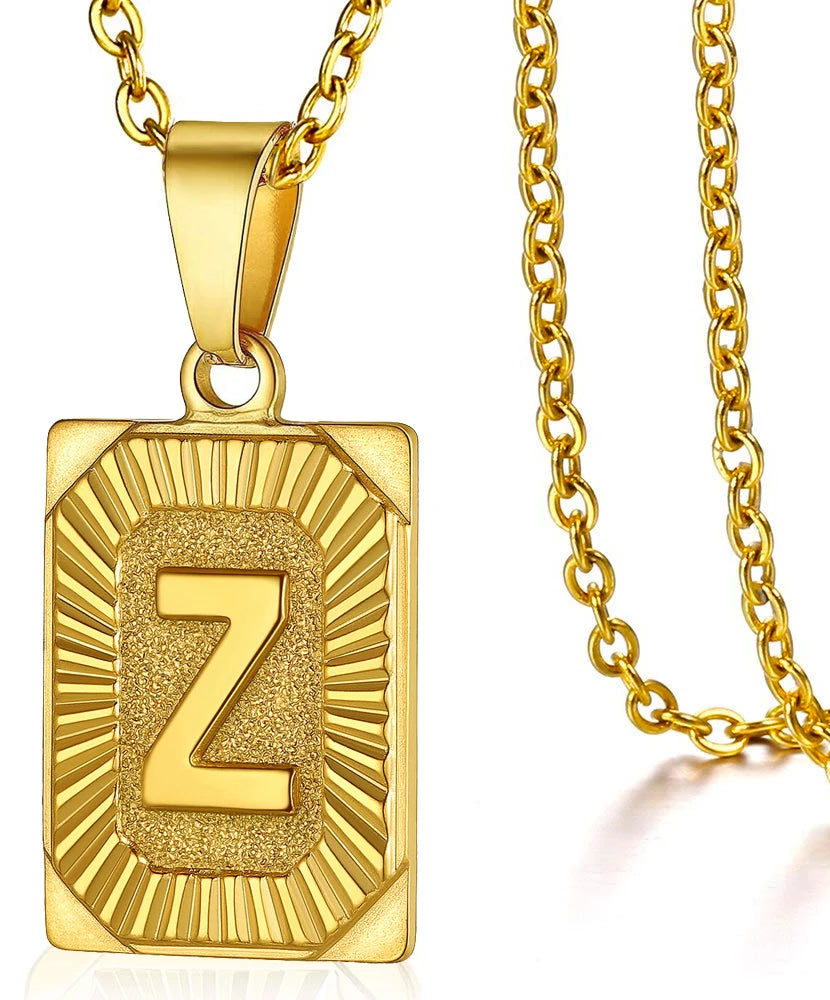 Initial Pendant Necklace