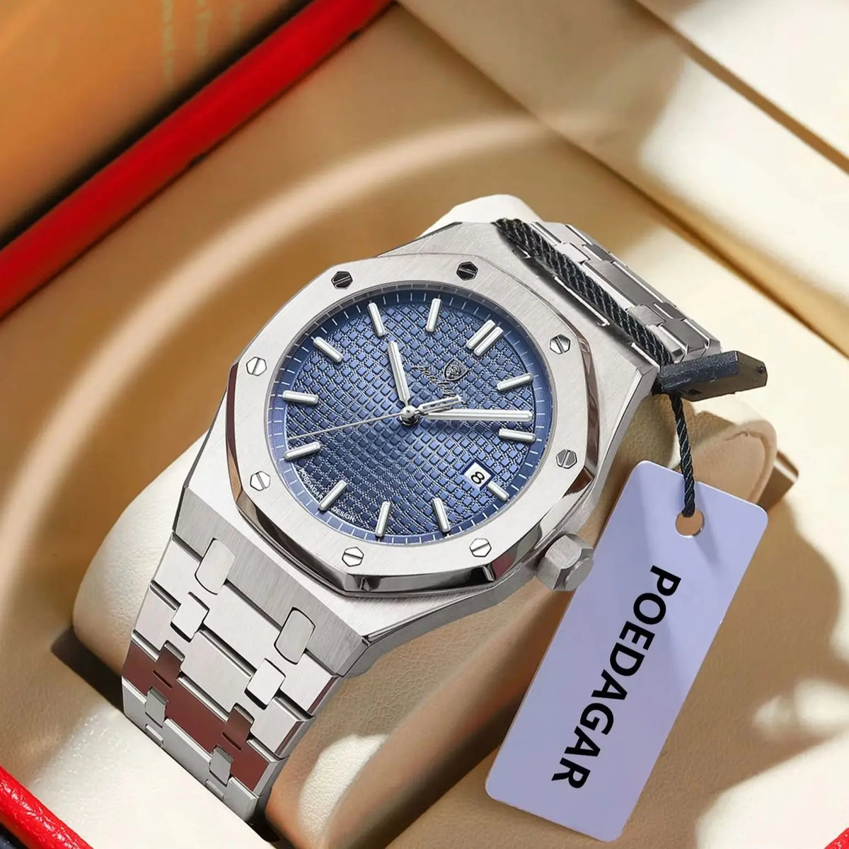 POEDAGAR Luxury Quartz watch