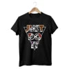 Cosh International Oversized Streetwear T-Shirt – 100% Cotton Graphic Puff Print Boxy Cropped Custom Screen Print Tee