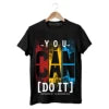 Cosh International Oversized Streetwear T-Shirt – 100% Cotton Graphic Puff Print Boxy Cropped Custom Screen Print Tee