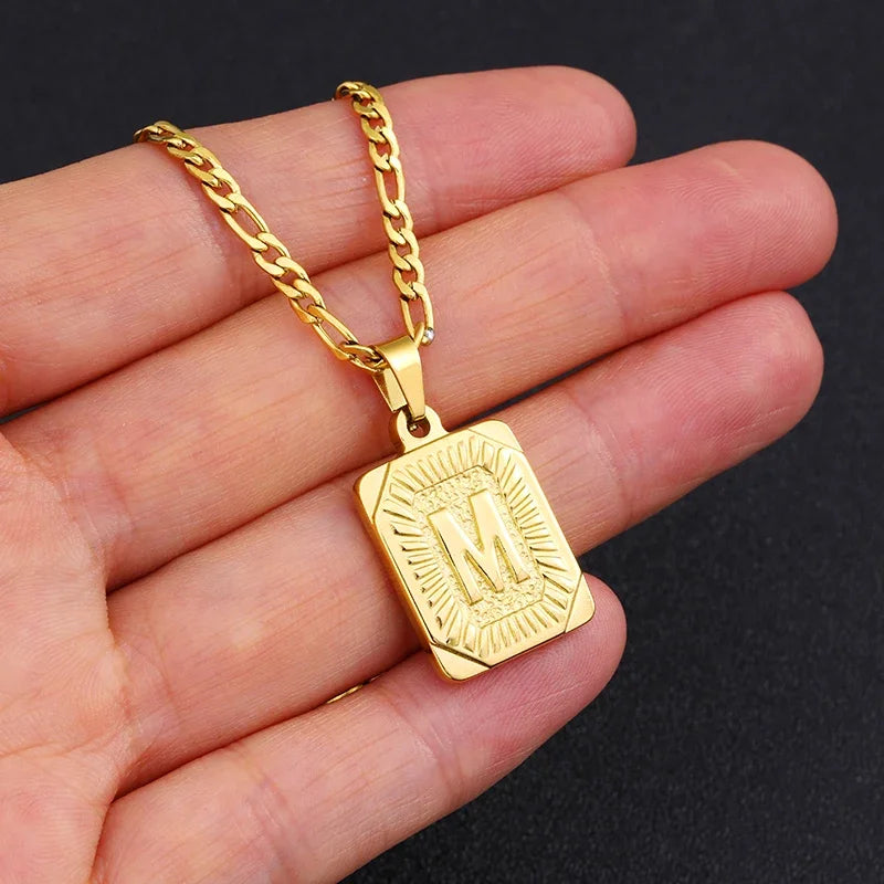 Initial Pendant Necklace