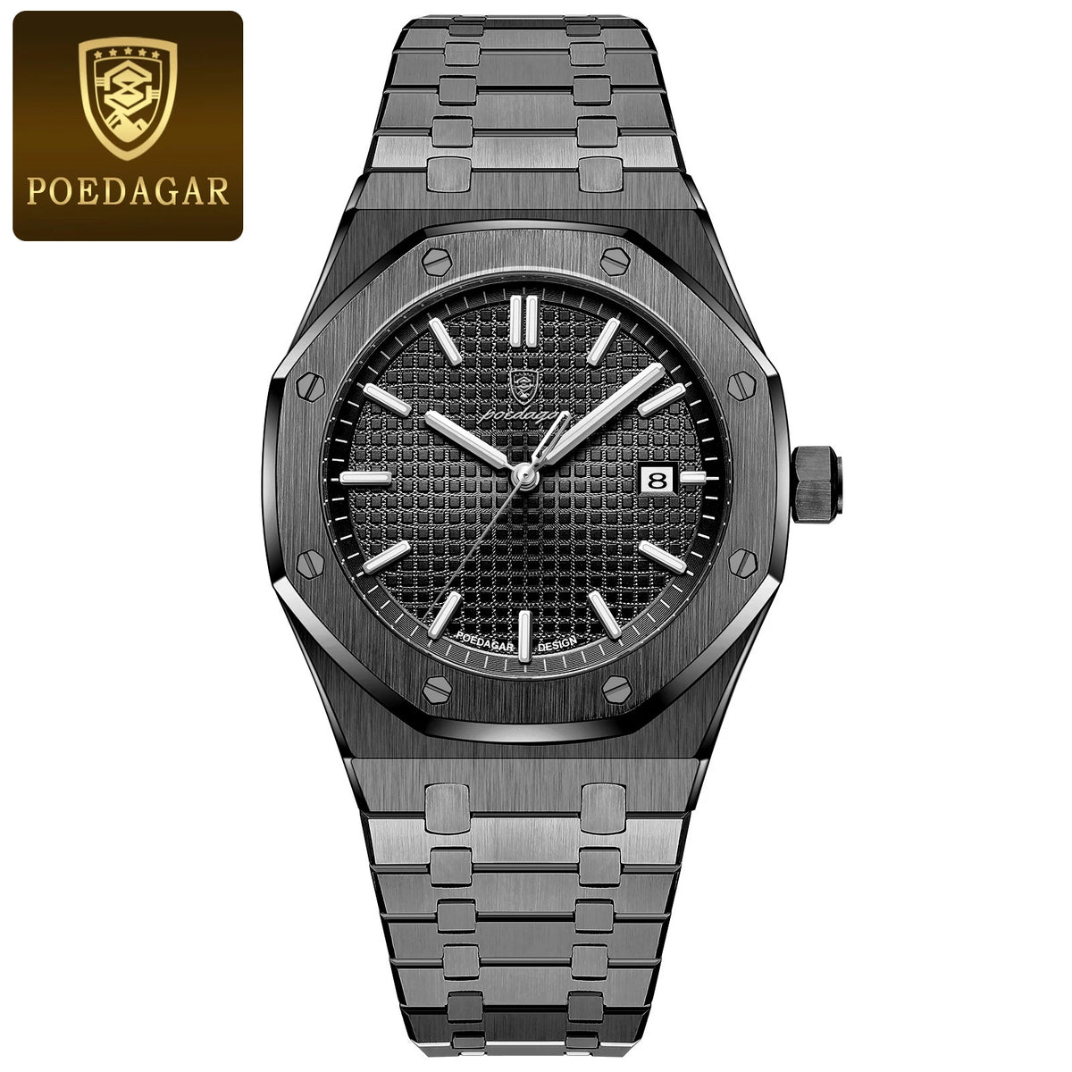 POEDAGAR Luxury Quartz watch
