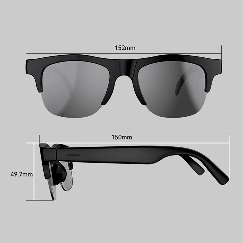 SE Élégance D12 Bluetooth Audio Smart Glasses