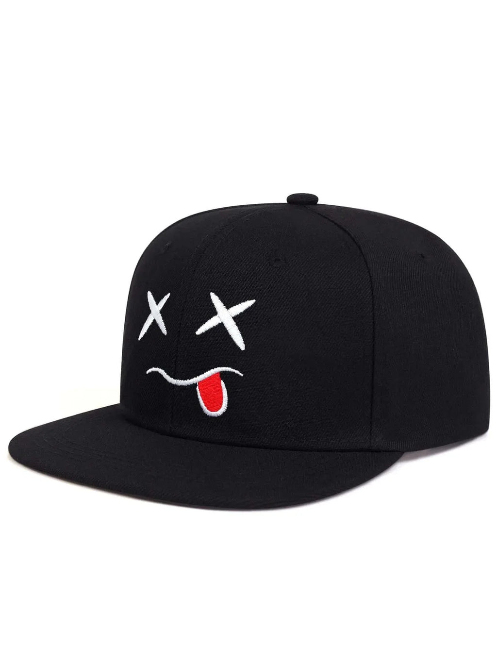 Youth Hip Hop Flat Brim Baseball Cap Outdoor Street Dance Hat for Men Fashion Snapback Adjustable Breathable Cotton