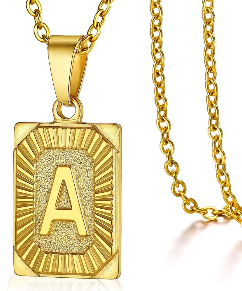 Initial Pendant Necklace