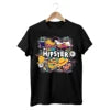 Cosh International Oversized Streetwear T-Shirt – 100% Cotton Graphic Puff Print Boxy Cropped Custom Screen Print Tee