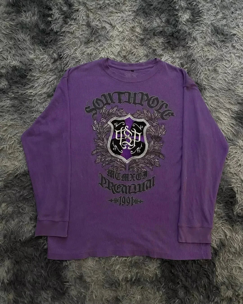 Southpole Y2K Gothic T-Shirt Long Sleeve Unisex Harajuku Streetwear |Hip Hop Letter Print Oversized Casual Shirt  Summer Fashion